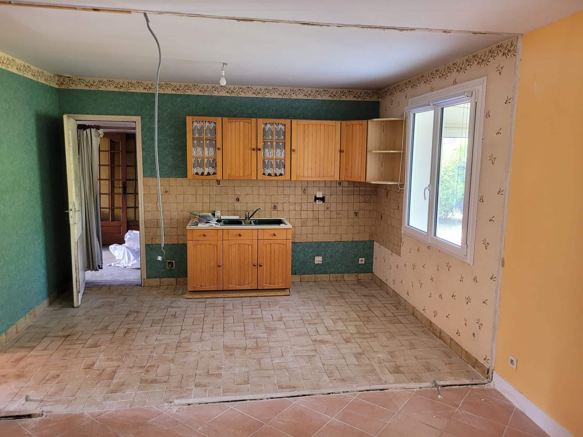 avant renovation cuisine
